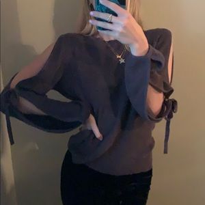 Classy purple long sleeve